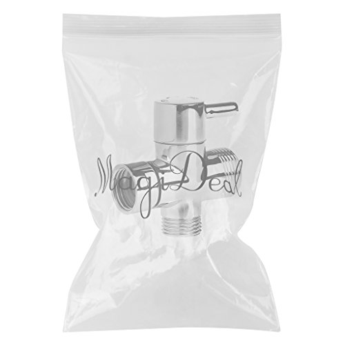 MagiDeal 1/2″ T-adapter 3 Wege Dusche Mischer Ventil Duschekopf Umsteller Umstellventil Umschalter Umschaltventil - 2