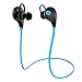 Produktbild AUKEY Bluetooth Kopfhörer 4.1 Sport Kopfhörer In Ear Stereo Ohrhörer mit Mikrofon für iOS und Android Handys iPad Laptops Tablet, EP-B4 (Blau)