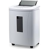 iOCHOW 150 Sheets Automatic Paper Shredder: P-4 Level Microcut Shredder, 30 Minutes Commercial Quiet Paper Shredder, Large Ca
