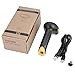 Produktbild Bluetooth 4.0 USB Barcode Scanner verdrahteter Handlaser Barcodescanner automatische Erfassung und Scan (schwarz und gelb)