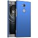 Produktbild for Sony Xperia XA2 Hülle, ZUERCONG [Matte Serie] Ultra Dünn Slim Cover Case Anti-Fingerabdrücke Anti-Scratch Shockproof Handytasche Hartplastik Schutzhülle für Sony Xperia XA2, Glattes Blau