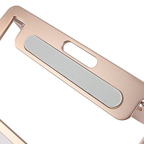 NPET Notebook Ständer Aluminium Laptopständer ( 22 x 22.5 x 5.8cm Laptophalter für Notebooks, Laptops, Tablet, Macbook ）- Fünf Farben stehen zur Verfügung - 6