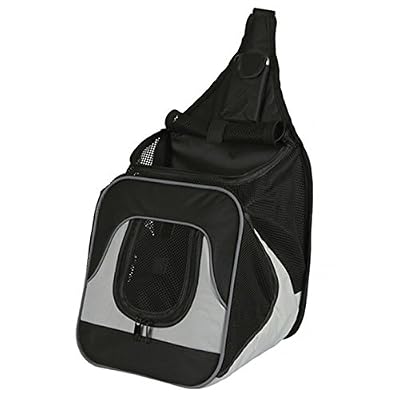 Trixie 28941 Sac ventral Savina en nylon Noir/gris30 × 33 × 26 cm