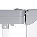 Safetots Chunky Wooden Pressure Fit Stair Gate 74 - 97 cm, (74 - 81cm) White