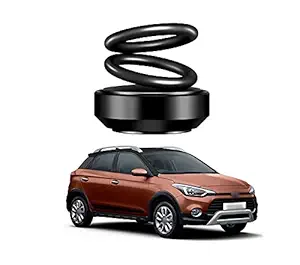 PRIKNIK Solar Energy Rotating Car Perfume with Long Lasting Organic Fragrance, Feel-Good Premium Car Air freshener Compatible with Hyundai i20 Active