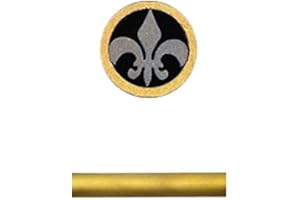 DANULAND Pernos de mosaico mango de cuchillo, cuchillos de caza sujetador pernos, clavo de tornillo de mosaico (8mm, Lily)