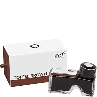 Montblanc 105188 Flacon d'encre Toffee Brown - Encre pour Stylo Plume - Marron - 60 ml