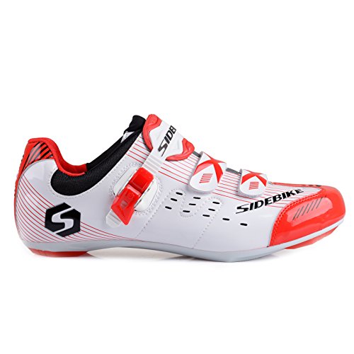 Herren/Mann Professionelle Radschuhe Rennrad Fahrradschuhe(Wählen Sie eine Größe mehr als üblich) - 2