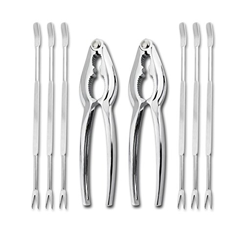 New Star Foodservice 27983 8-Piece Seafood Tool Kit, Includes Lobster Crackers and Forks Set RS.610.91 (75.00% Off) - Amazon New Star Foodservice 27983 8-Piece Seafood Tool Kit, Includes Lobster Crackers and Forks Set RS.610.91 (75.00% Off) - Amazon