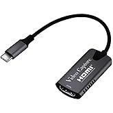 Coverzone Type C Video Capture Yakalama Kartı U&ccedil;lu HDMI to Type-C PC Bilgisayar Video Yakalama (HDMI aktarma i&ccedil;in Kullanılmaz