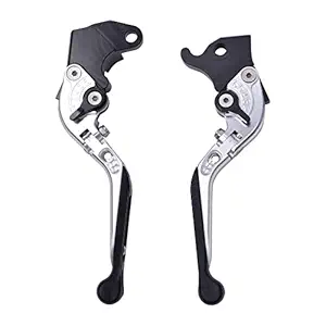R.J.VON - Bike 6 Position Adjustable Brake Clutch Levers with Folding for- R15 All Model