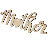 Das englische Alphabetdesign der Mutter sieht einfach und praktisch aus und drückt die Liebe zur Mutter direkt aus.