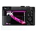 Price comparison product image atFoliX Plastic Glass Protective Film compatible with Panasonic Lumix DMC-TZ81 Glass Protector, 9H Hybrid-Glass FX Glass Screen Protector of plastic