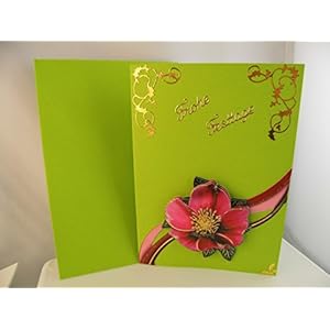 3D Weihnachtskarte Frohe Festtage Handmade