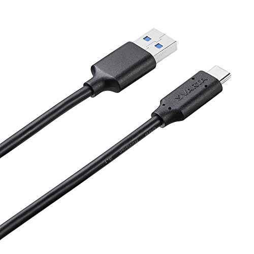 Varta Speed USB Typ C Lade- & Datenkabel für USB Typ C kompatibel mit Geräten wie Macbook 12“ (2015) & Pro, Samsung Galaxy, Google Nexus 5X/ 6P, OnePlus 2/ 3, Lumia 950 / 950XL, Huawei P9 & Zen Pad 8.0, Sony Xperia XZ – Schnellladekabel Synchronisationskabel USB Type C Kabel – 1m Länge – Schwarz - 3