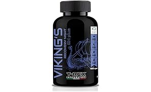 VIKING's integratore aumento GH ormone della crescita a base di Glutammina, Arginina, Lisina, Ornitina AKG e Acido Aspartico | NOx Boost |Kyowa Quality