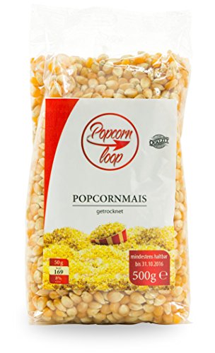 Popcornloop Spezial-Edition Set !!Limitiert, nur wenig auf Vorrat!! bestehend aus 1x Popcornloop Rührstab mit Original-Haube, 1x Fußballhaube,1x Premium Popcorn Mais 500g, 6x Fußballtüten, insgesamt 9-teilig – Selbst Frisch Zubereiten – Ein Gesunder Snack – Individuell Würzen – Einfach Lecker – Popcorn wie im Kino! - 4