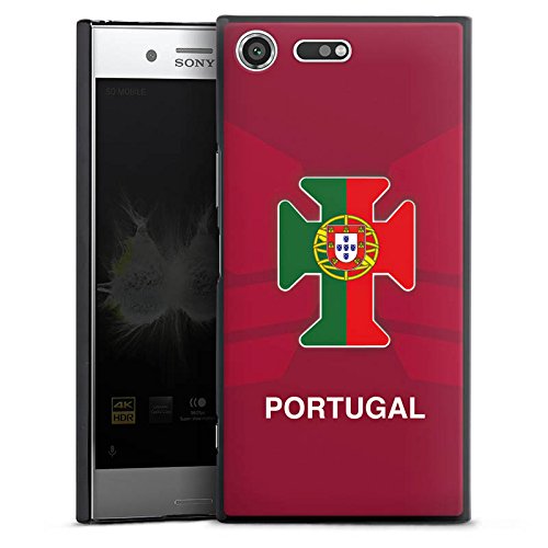 Sony Xperia XZ Premium Hülle Case Handyhülle Portugal EM Trikot Fußball Europameisterschaft