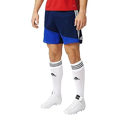 adidas AJ5870 Short Homme Bleu/Blanc/Bleu Marine FR : S (Taille Fabricant : S)