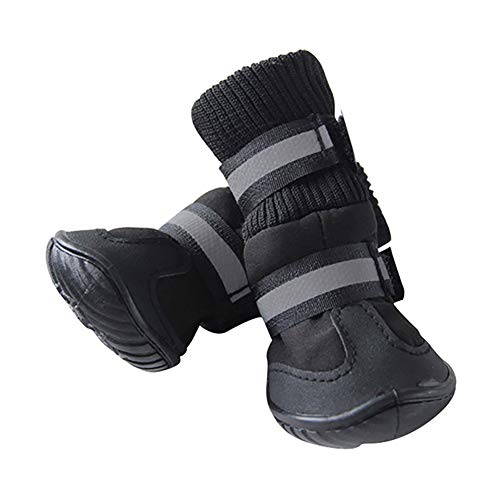 Preisvergleich Produktbild Outtybrave Hundestiefel, Rutschfest, warm, 4 Stück
