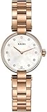 Rado Coupole Damen-Armbanduhr, Perlmutt Zifferblatt, rosévergoldet, R22855923