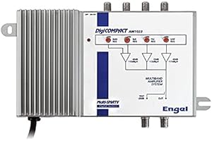 ENGEL AXIL Central Banda Ancha 4 Entradas FM/BI/BIII/UHF 40dB Digi-Compact