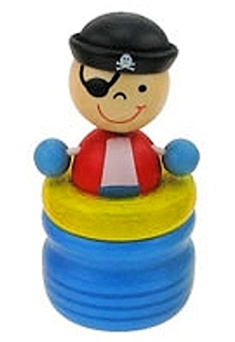 Inware Baby Tooth Keepsake Box Pirate – Assorted Colours