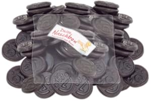 ‎PE ÄM Deine Naschbox - Zuckerfreie feste Salmiak Lakritz Münzen - 500 g Süßigkeiten Nachfüllbeutel - recyclebar - Großpackung