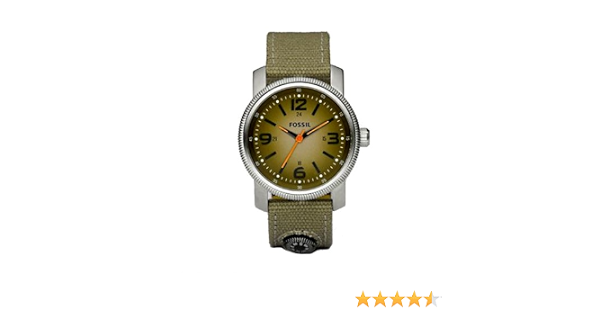Green Analog Dial Compass Watch 