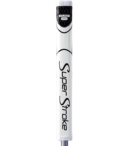 Poignée De Putter SuperStroke Traxion Claw 2.0, Taille Midsize, Rouge/blanc/gris, Neuve