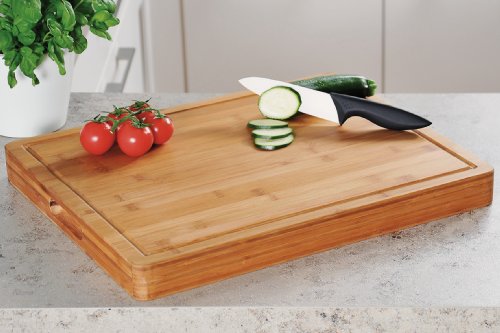 Kesper 55125 Tranchierbrett Bambus 50 x 40 x 5 cm - 2