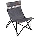 Produktbild Bo Camp Klappstuhl Brooklyn Camping Strand Stuhl Angelstuhl Klappsessel Gartenstuhl Alu faltbar bis 100 kg Grau