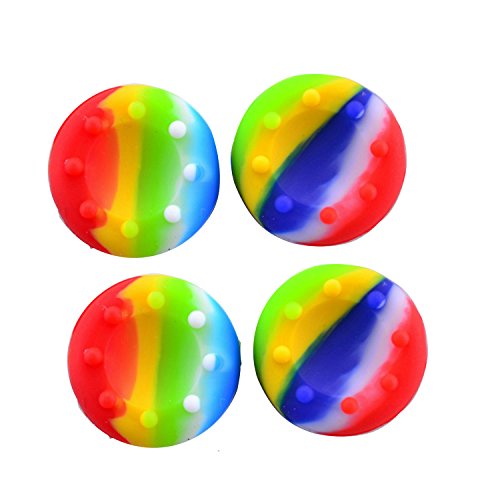 4 x controlador anal  gico Universal pulgar palo apretones Cap Funda para PS4 Xbox un Joystick recambio piezas de camuflaje