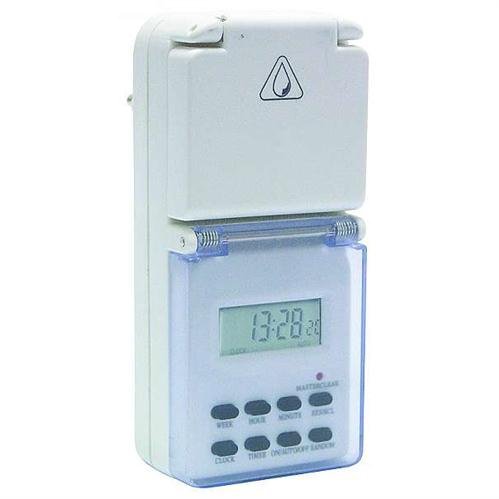 Preisvergleich Produktbild Digitale Zeitschaltuhr für Außen 'DSU-168', IP44, 3500W [Misc.]