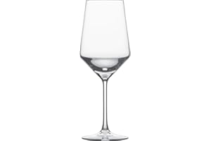Schott Zwiesel, Pure Cabernet Kieliszki Do Czerwonego Wina Zestaw 6 Przezroczystych/Kryształowych Szkła Tritan / 550 Ml/Wys.: 24,4 Cm
