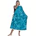Produktbild LAOLIYDNB handtuch Microfine Böhmisches Strandtuch Microfiber Sport Handtuch Erwachsene Swimmingpool Plus Size Yoga Big Baby Badezimmer Decke, 145X12