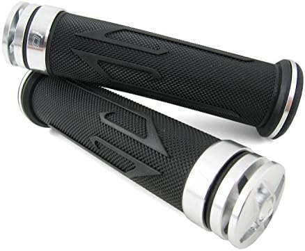 CNC Aluminum Handlebar Grips ATU / Explorer Classic, City Star, Hi, Cracker, Iron, Twister, Kalio, Level 100, Spin GE (Laser Chrome)