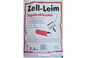 NUGOYA Pufas KVS Zell-Leim Tapeten Kleister, 7,5 Kg