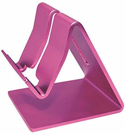 UUFEB Aluminum Metal Stand Holder Stander for iPad iPhone Mobile Phone (Hot Pink)