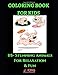 Produktbild Coloring Book for Kids: 115+ Stunning Animals For Relaxation and Fun - Children Activity Books for Kids Aged 2-4, 4-8, Boys, Girls, Preschoolers & ... Early Learning (Kid's Coloring Book, Band 5)