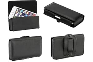 Supercase24 Quertasche für artfone CS182 Case Handy Tasche Schutz Hülle Etui Cover Quer Gürtel Clip