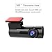 Produktbild umsky G6 Full HD 1080p Nachtsicht 360 Grad Panorama Verstecken Driving Recorder Unterstützung für Wireless Handy Überwachung, WDR Armaturenbrett Kamera DVR camcorder-g-sensor Parking Sicherheit und Loop Recording
