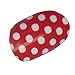 Chix Nails Nail Wraps White On Red Polka Dot Fingers Toes Vinyl Foils Minx Trendy Style