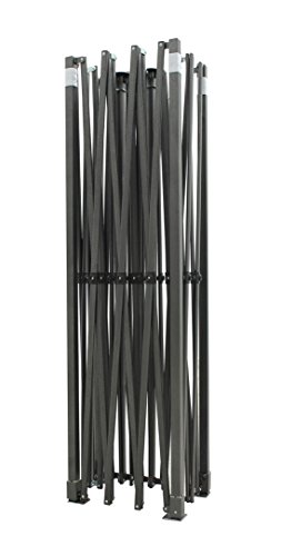 3×4.5m strapazierfähiger Faltpavillon, ( In verschiedenen Farben erhältlich ) für einen sekundenschnellen Aufbau, vollständig wasserdicht mit vier strapazierfähigen Seitenwänden. Lieferung mit KOSTENLOSER Tragetasche und vier Sandsack-Beingewichten (Schwarz) - 9