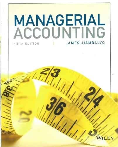 Managerial Accounting, 5ed