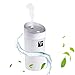 Produktbild Mini USB Humidifier, TEMPO Car Humidifier 300ML Mini Ultrasonic Baby Air Purifier USB Travel Portable Refresher for Driving Home Baby Room Bedroom with Automatic Shut-off Night Light-White