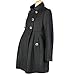 Maternity Pregnancy Winter Autumn Heavy 45% Wool Classic Double Breasted (Small 10-12)