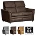 Produktbild Cavadore 2-Sitzer Chalsay / mit Federkern / moderne Couch / Größe: 145 x 94 x 92 cm (BxHxT) / Farbe: Braun (chocco)