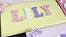 Childrens Name Plaque / Childrens name sign Personalised handmade wooden letters - Pastel mix (LETTERS 5-6)