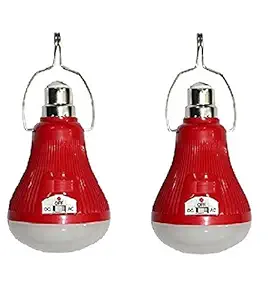 SEASPIRIT L81 Rechargeable AC/DC 25 Watts LED Light (Colour May Vary, Outline Size: 125 x 130 x 350 mm) - Set of 2